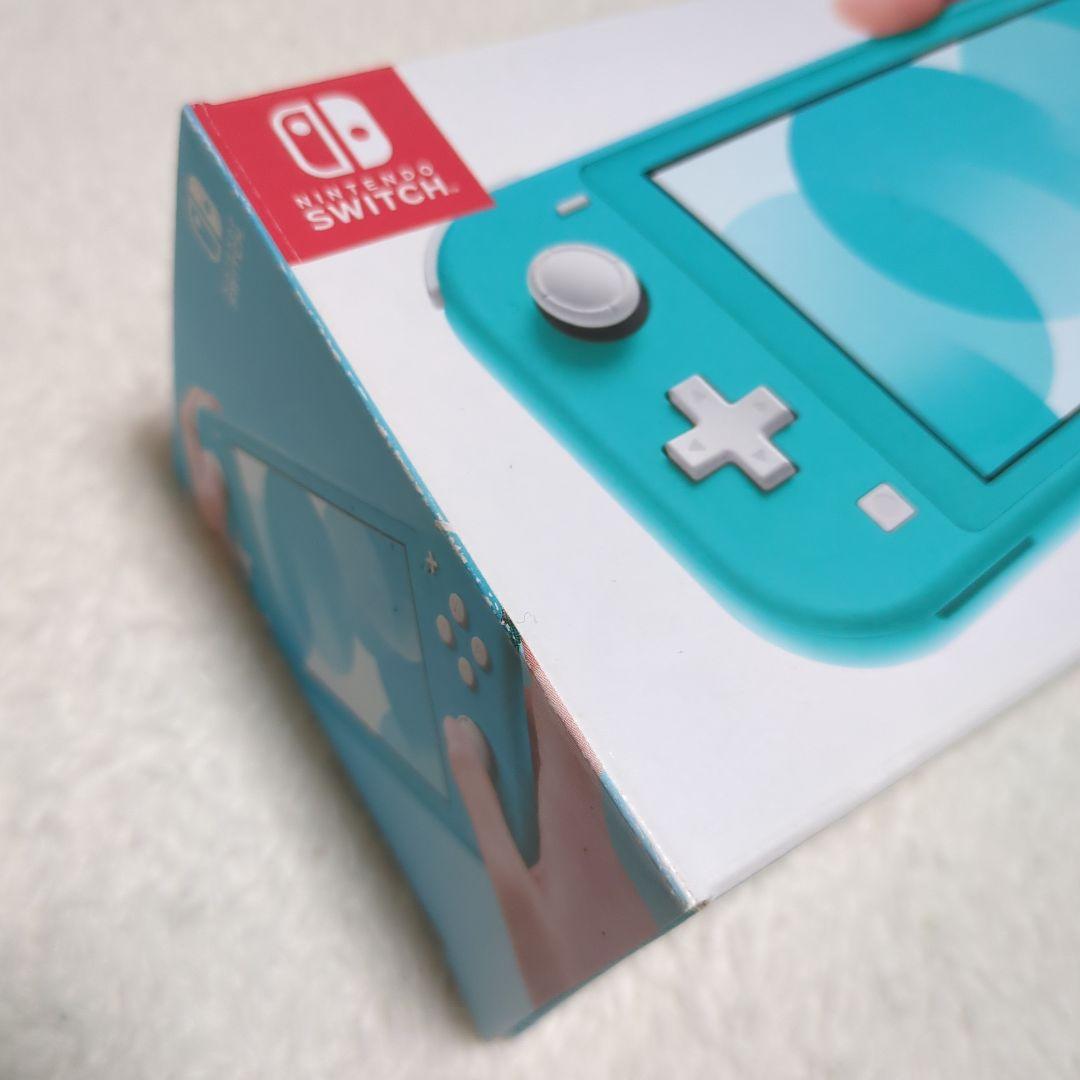 【美品】Switch Lite ターコイズ(本体、ケース、クリーナー）箱付き