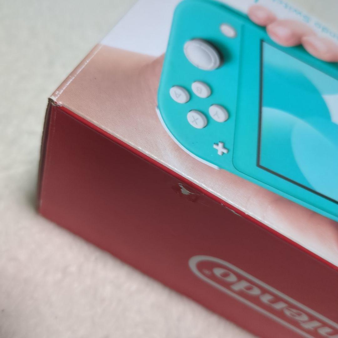 【美品】Switch Lite ターコイズ(本体、ケース、クリーナー）箱付き