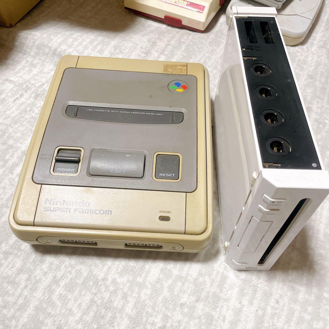 ネ*】様 ジャンク ゲーム機 本体 ファミコン PS2 DS Wii アドバンス