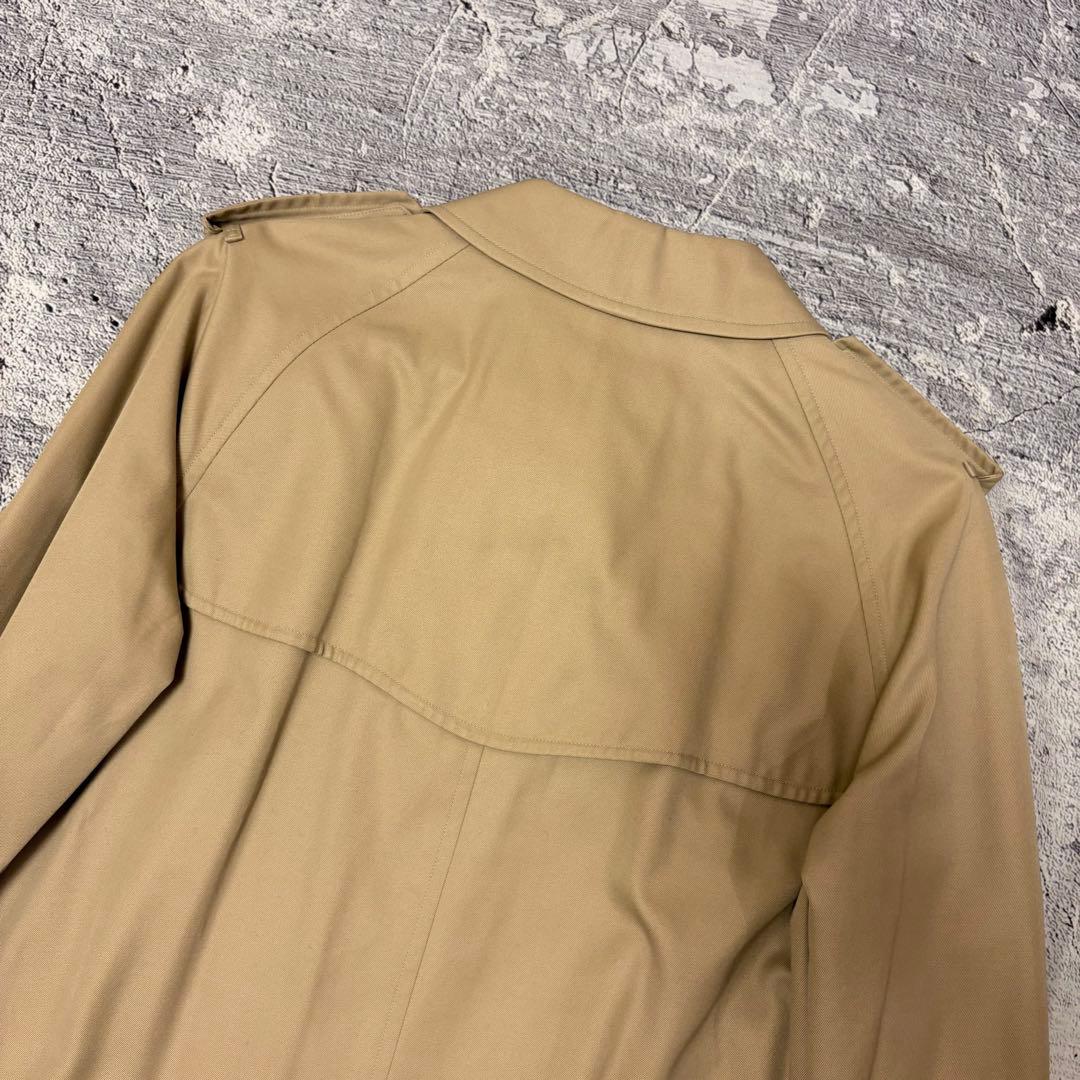 美品 80s〜90sヴィンテージバーバリートレンチコート ノバチェック