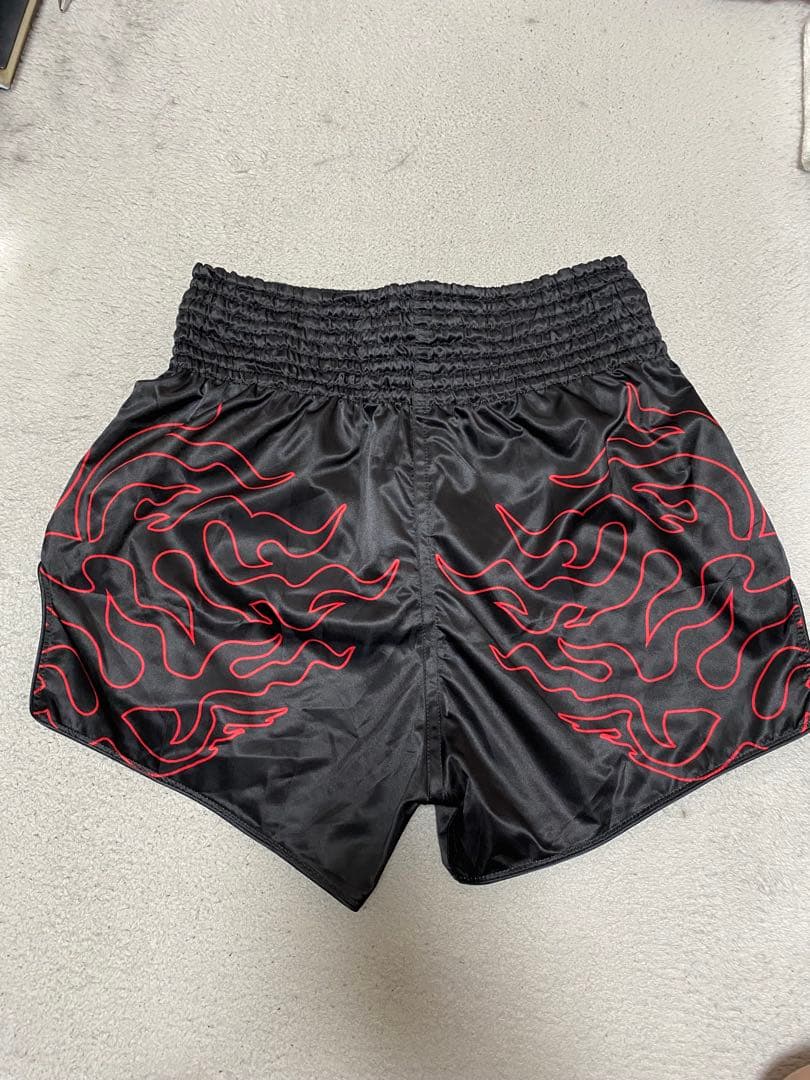 Fairtex ムエタイパンツ　キックパンツL ブラック/レッド