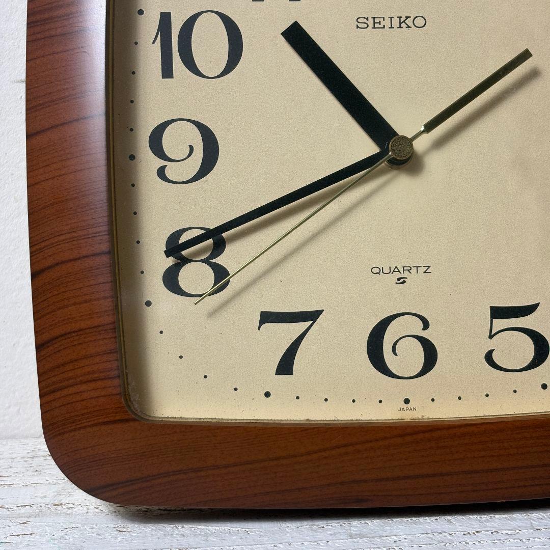 SEIKO ︎︎ヴィンテージ　壁掛け時計︎︎　昭和レトロ　ミッドセンチュリー