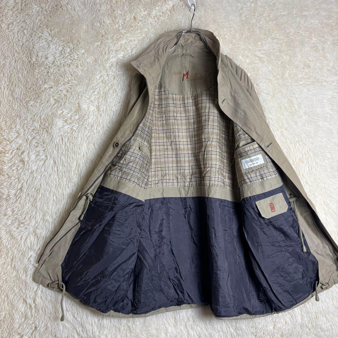 XL　ロングコート　C＆A　フェイクスエード　マルチポケット　ユーロ