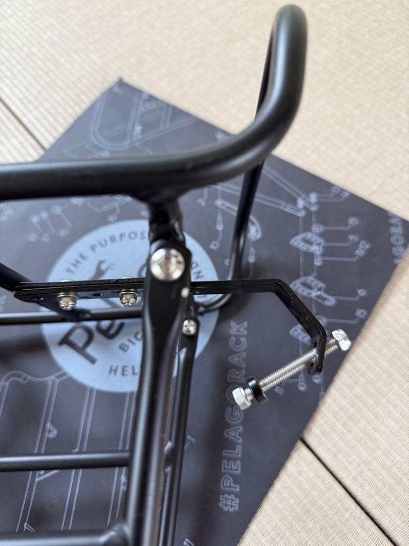 Pelago Commuter Front Rack M ブラック