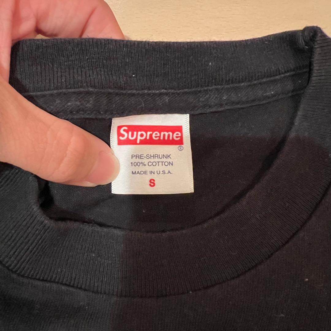 Supreme classic tee ブラック S