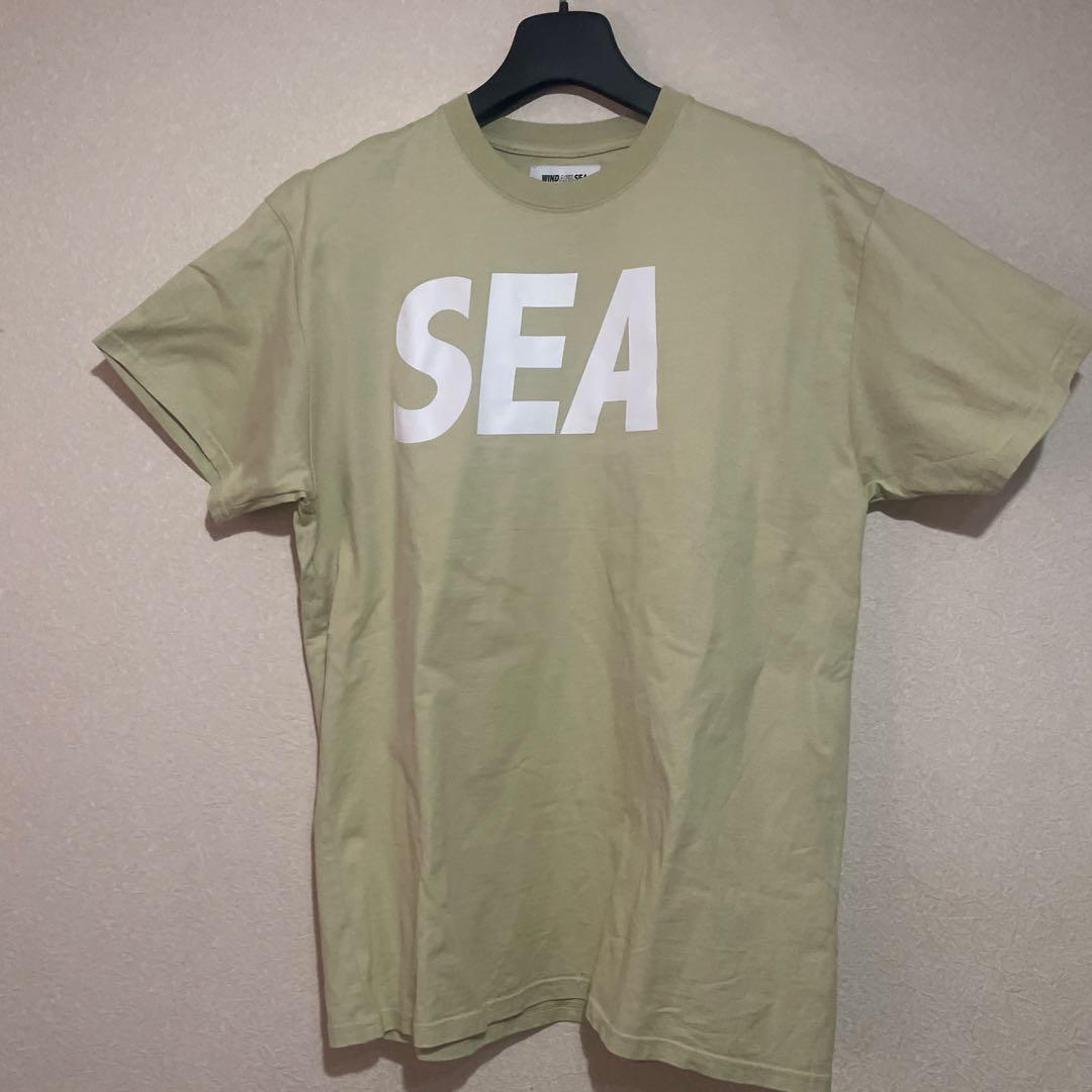 wind and sea 【希少カラー】ウインダンシー ビックロゴ ピスタチオ