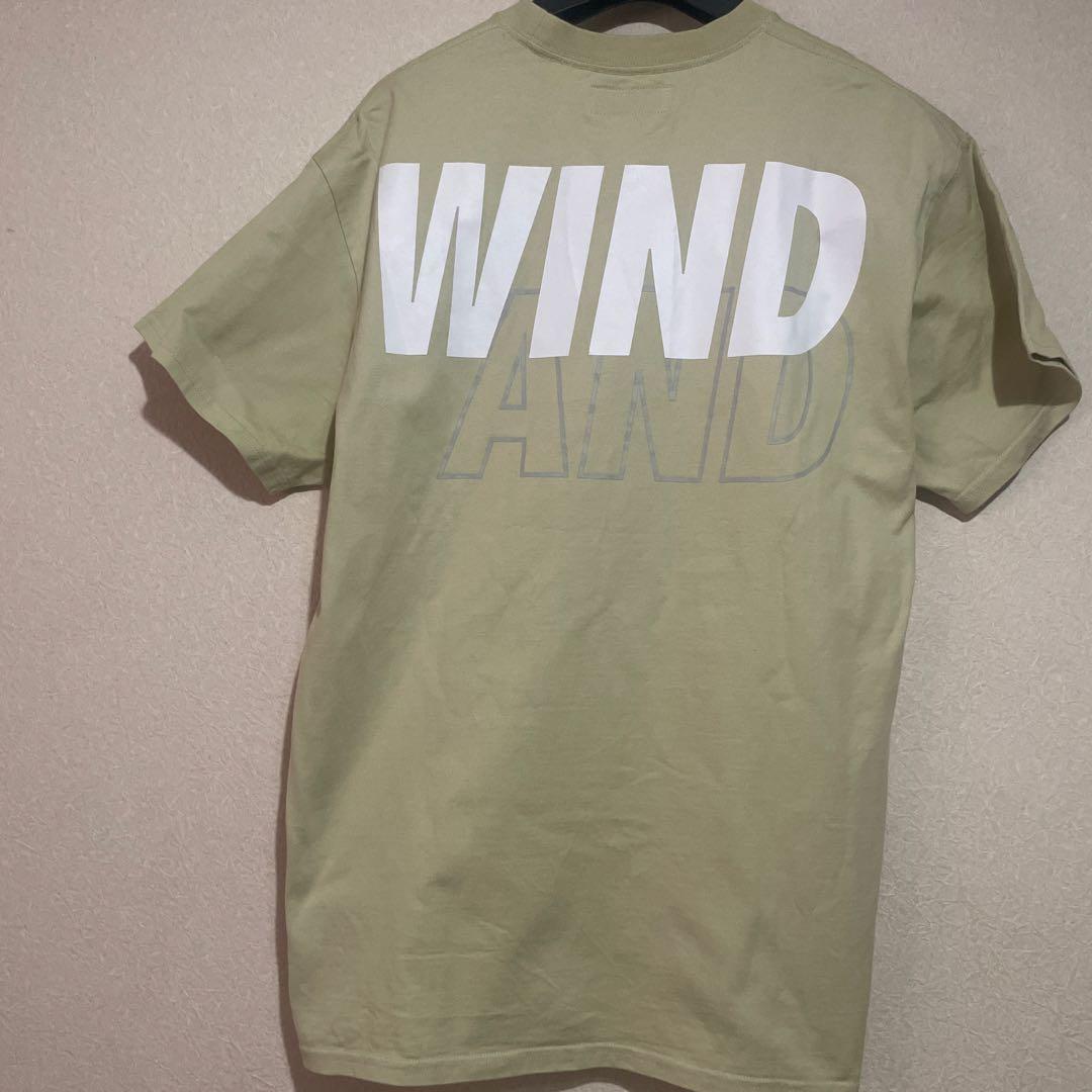 wind and sea 【希少カラー】ウインダンシー ビックロゴ ピスタチオ