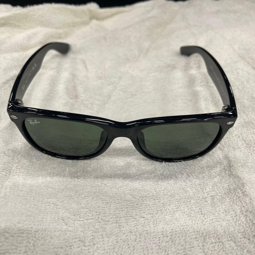 翔*様 Ray-Ban ブラック ウェイファーラー サングラス