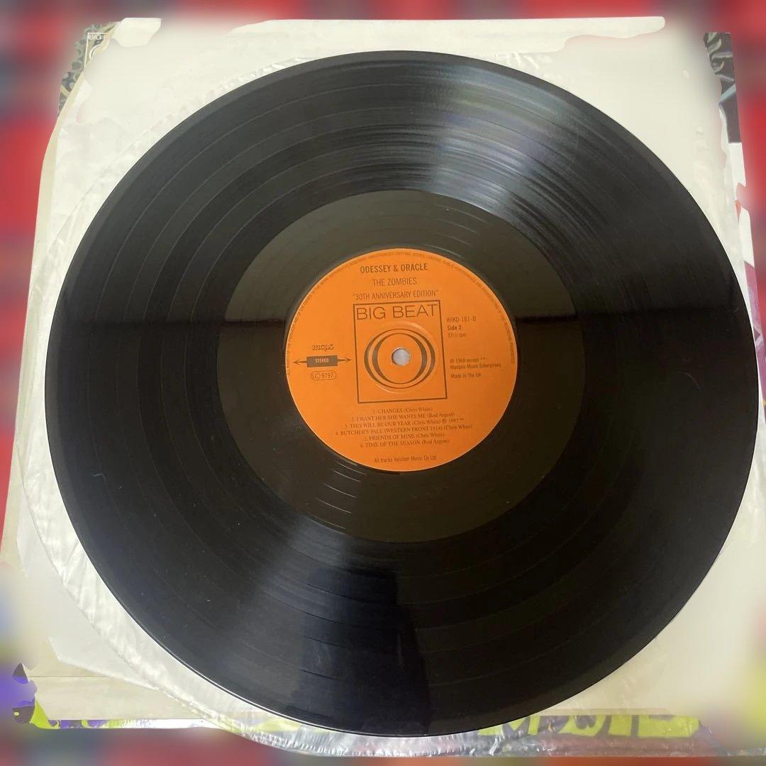 ザ・ゾンビーズ LPレコード オデッセイ・アンド・オラクル 30周年記念盤UK盤