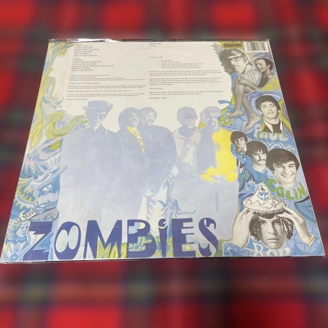 ザ・ゾンビーズ LPレコード オデッセイ・アンド・オラクル 30周年記念盤UK盤