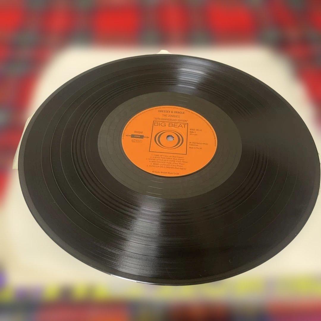 ザ・ゾンビーズ LPレコード オデッセイ・アンド・オラクル 30周年記念盤UK盤