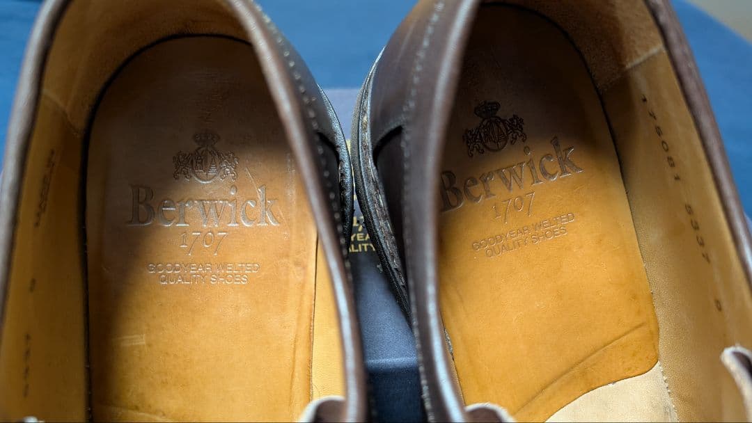 Berwick バーウィック チロリアンシューズ 5337LAVDB 28cm