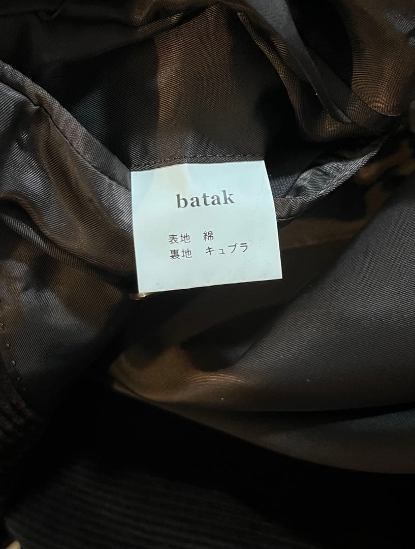 Batak ビスポークジャケット ブリスベンモス ヘビーコーデュロイ 2022年