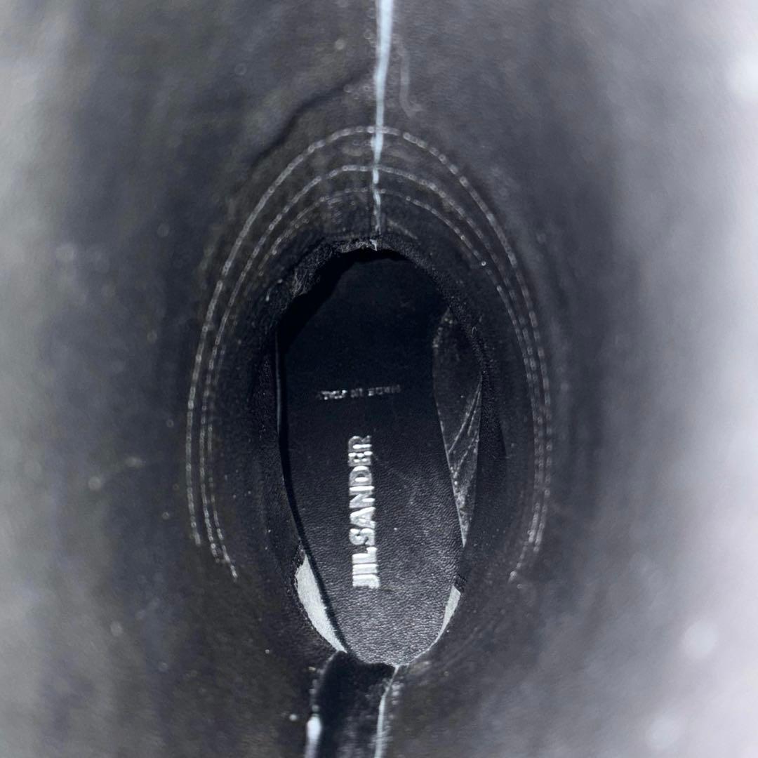 【未使用級】JIL SANDER　23.5cm 36.5 ロングブーツ　黒　細身