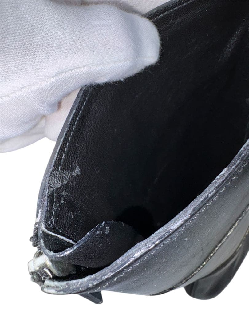 【未使用級】JIL SANDER　23.5cm 36.5 ロングブーツ　黒　細身