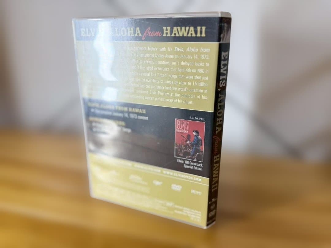 ELVIS ALOHA from HAWAII アロハ・フロム・ハワイ DVD
