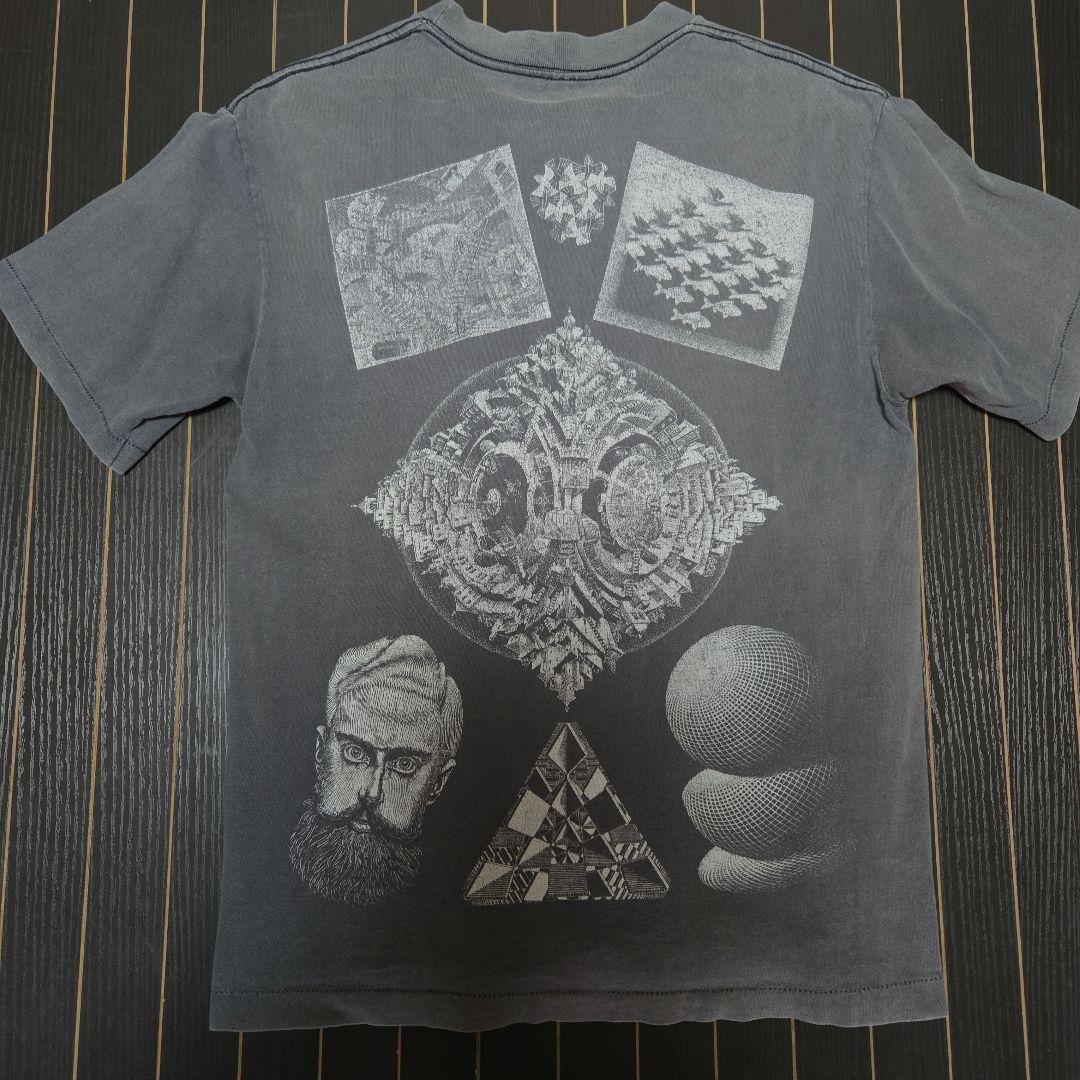 90s　M.C. Escher 　エッシャー　フェード　Tシャツ