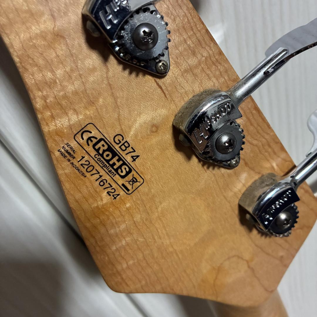Cort GB74 Gシリーズ PJ配列 Hipshot搭載 ナチュラル
