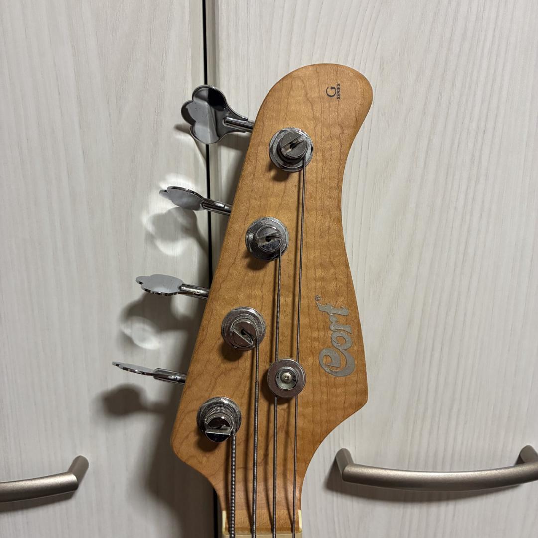 Cort GB74 Gシリーズ PJ配列 Hipshot搭載 ナチュラル
