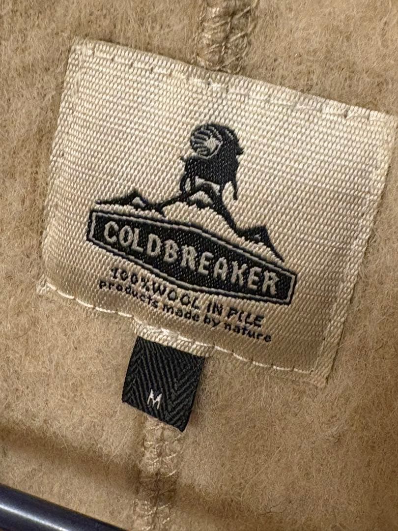 2*郎様 COLDBREAKER ウールボアジップアップベスト ベージュ