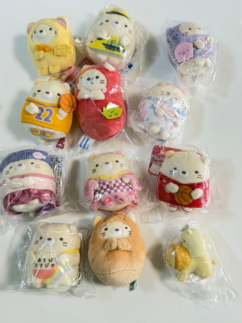すみっコぐらし　ねこ　てのりぬいぐるみ まとめ売り