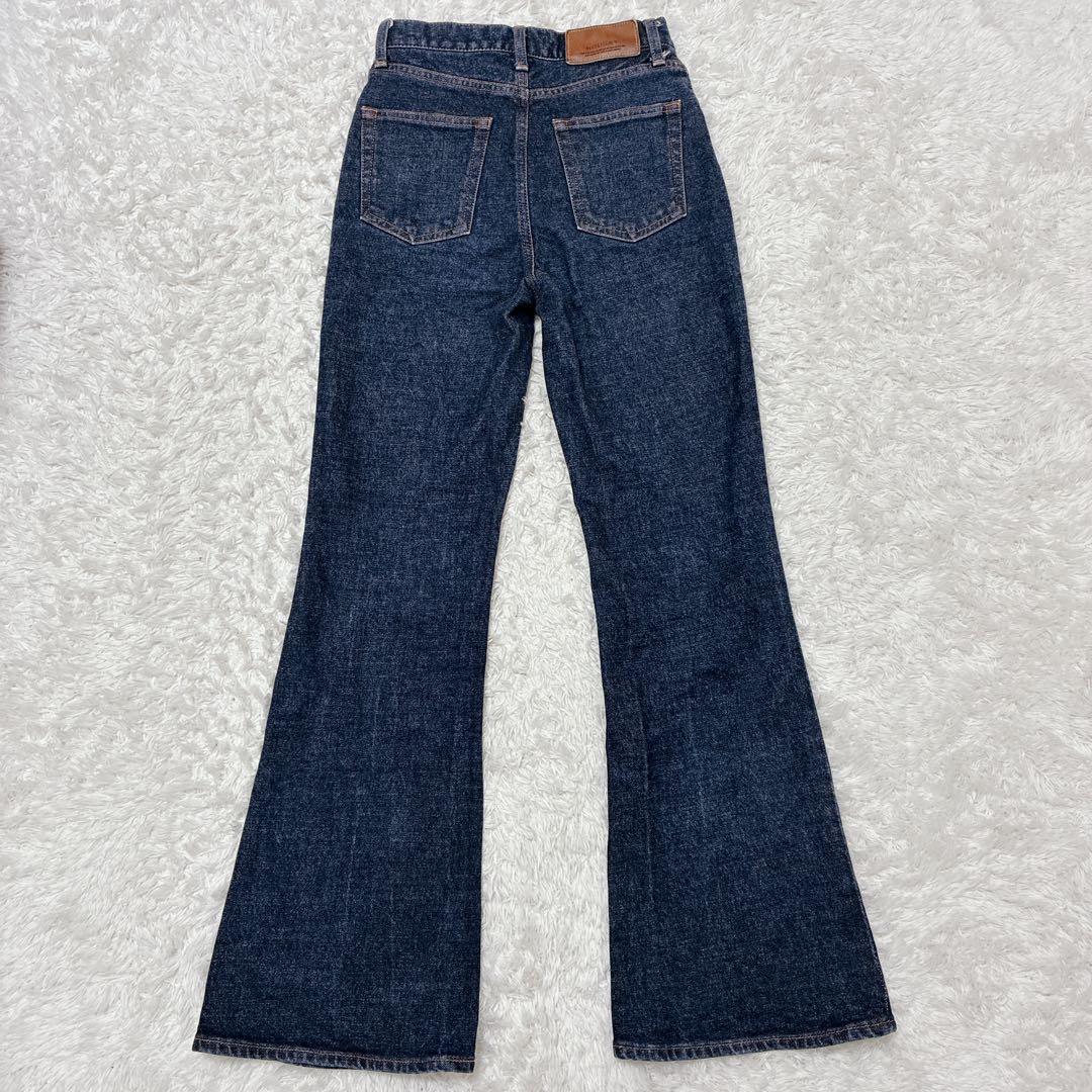 MOUSSY マウジー MVS FLARE フレアデニム インディゴ 25 赤耳