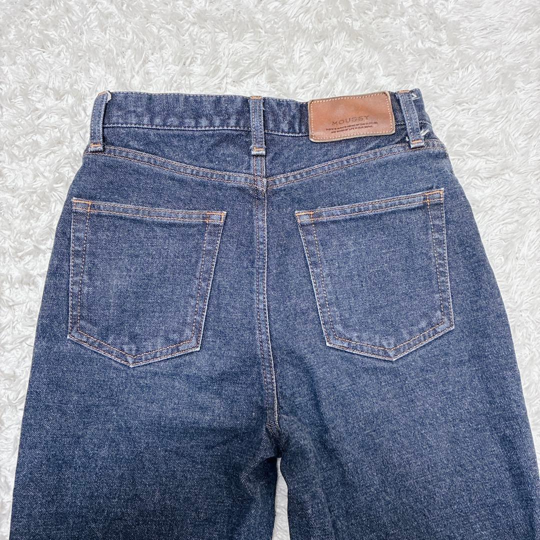 MOUSSY マウジー MVS FLARE フレアデニム インディゴ 25 赤耳