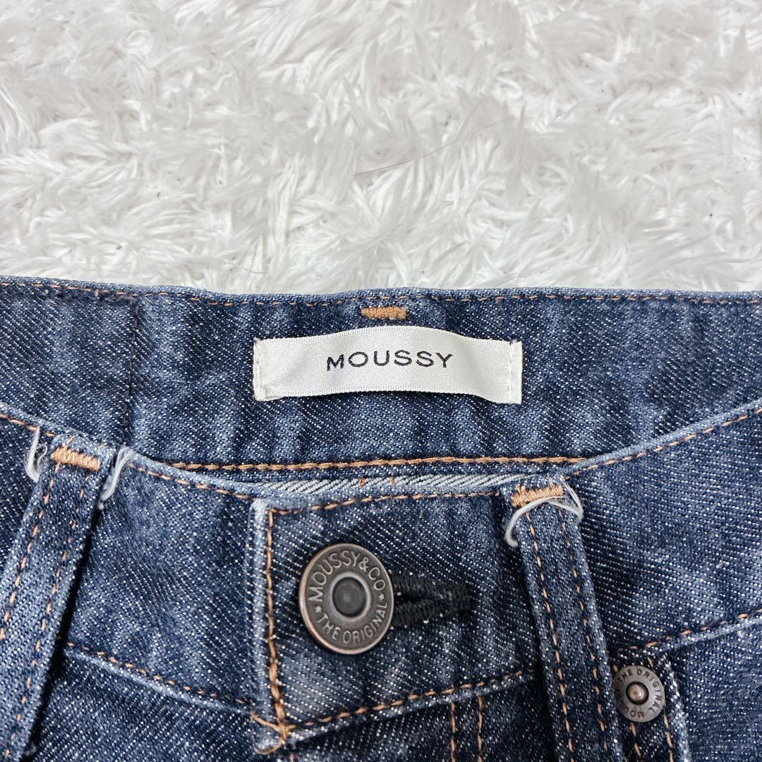 MOUSSY マウジー MVS FLARE フレアデニム インディゴ 25 赤耳
