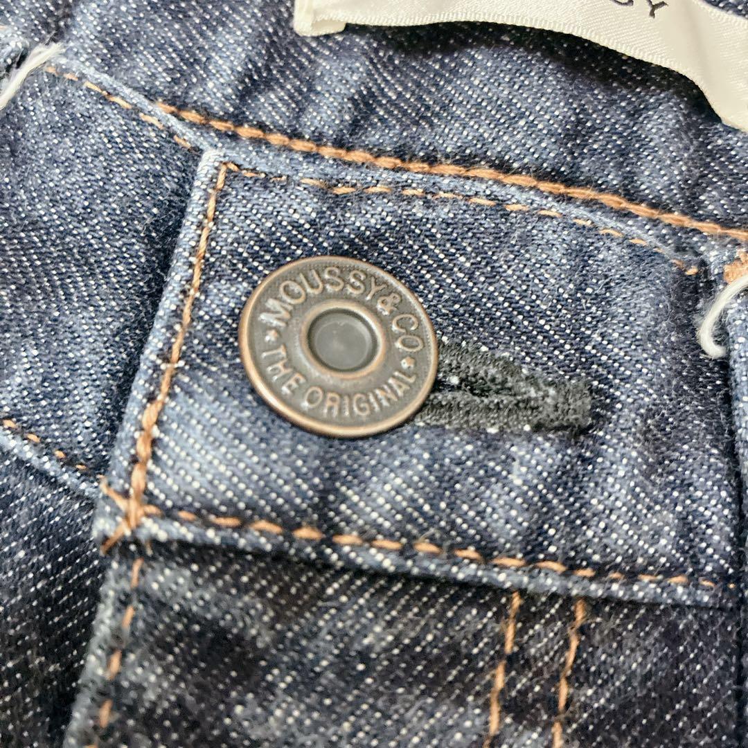 MOUSSY マウジー MVS FLARE フレアデニム インディゴ 25 赤耳