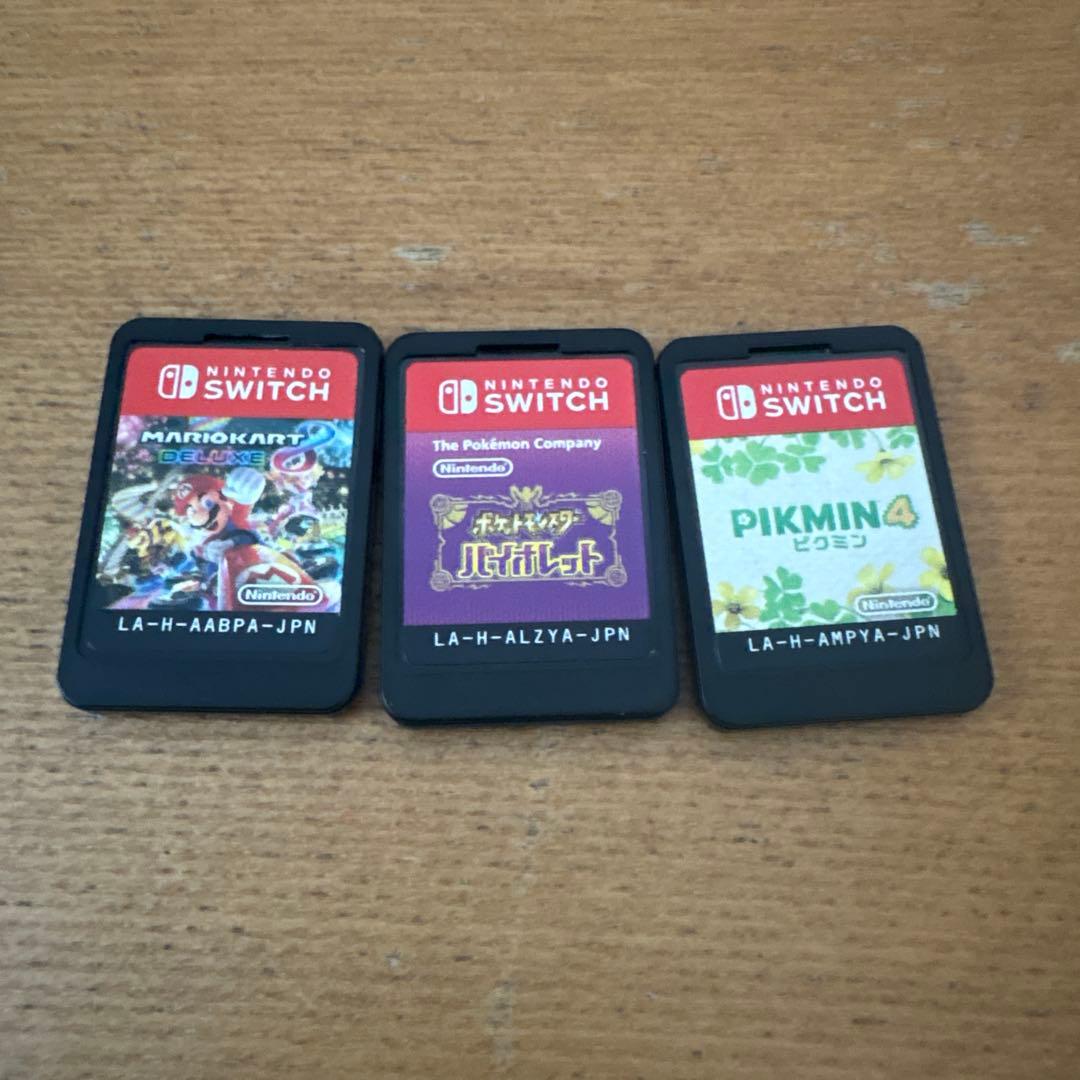 Switchソフト　ポケモン　マリオ　ピクミン