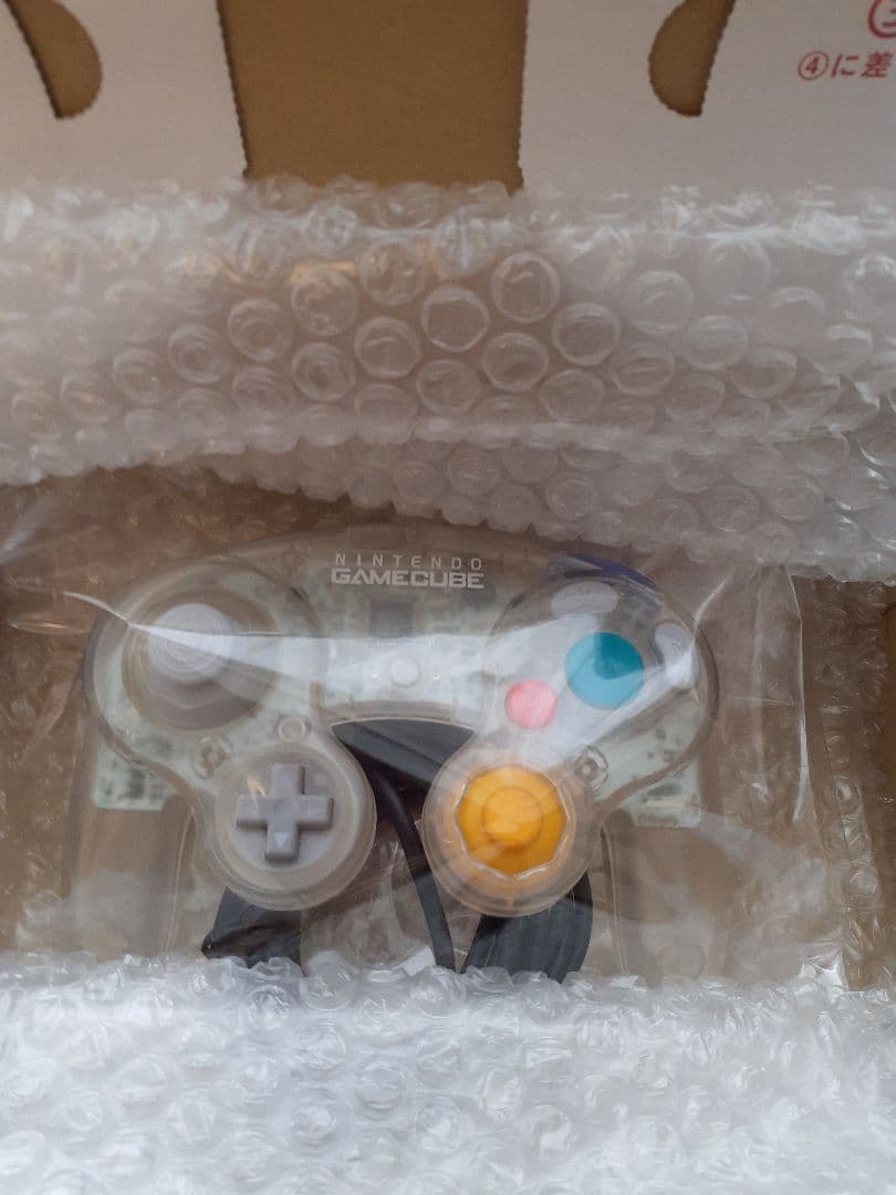 【任天堂】ゲームキューブ コントローラー スケルトン クリア 透明 希少品