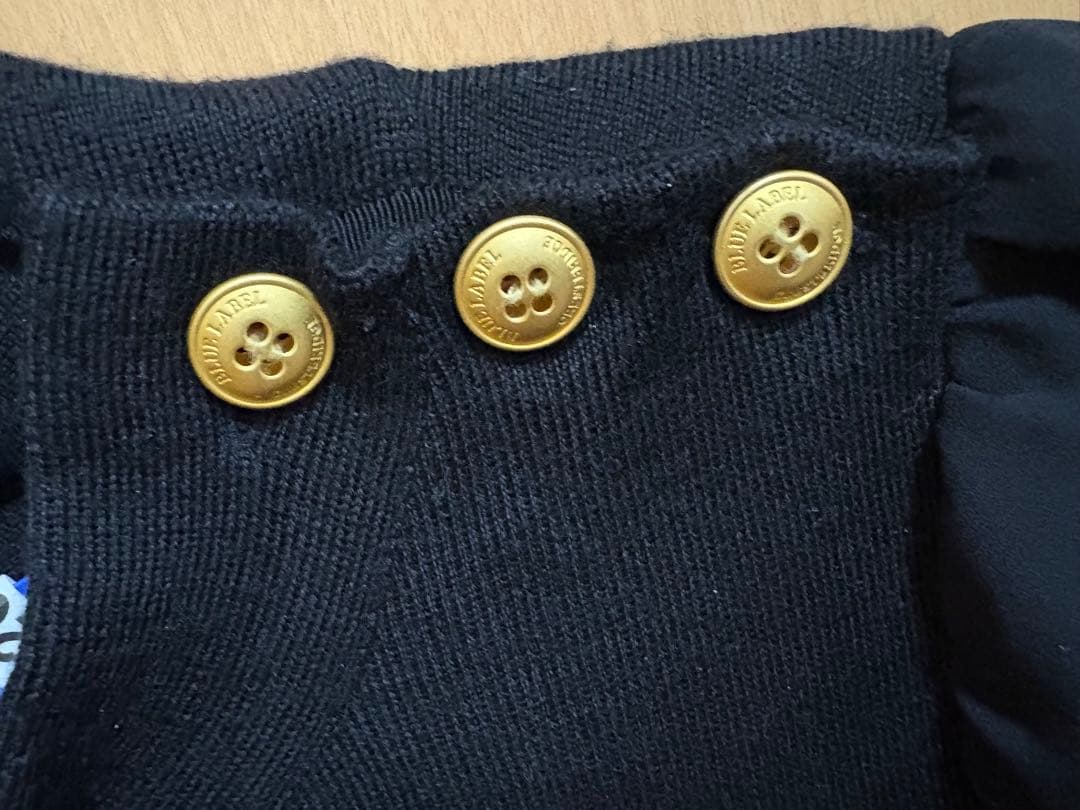 Blue label チェックワンピース