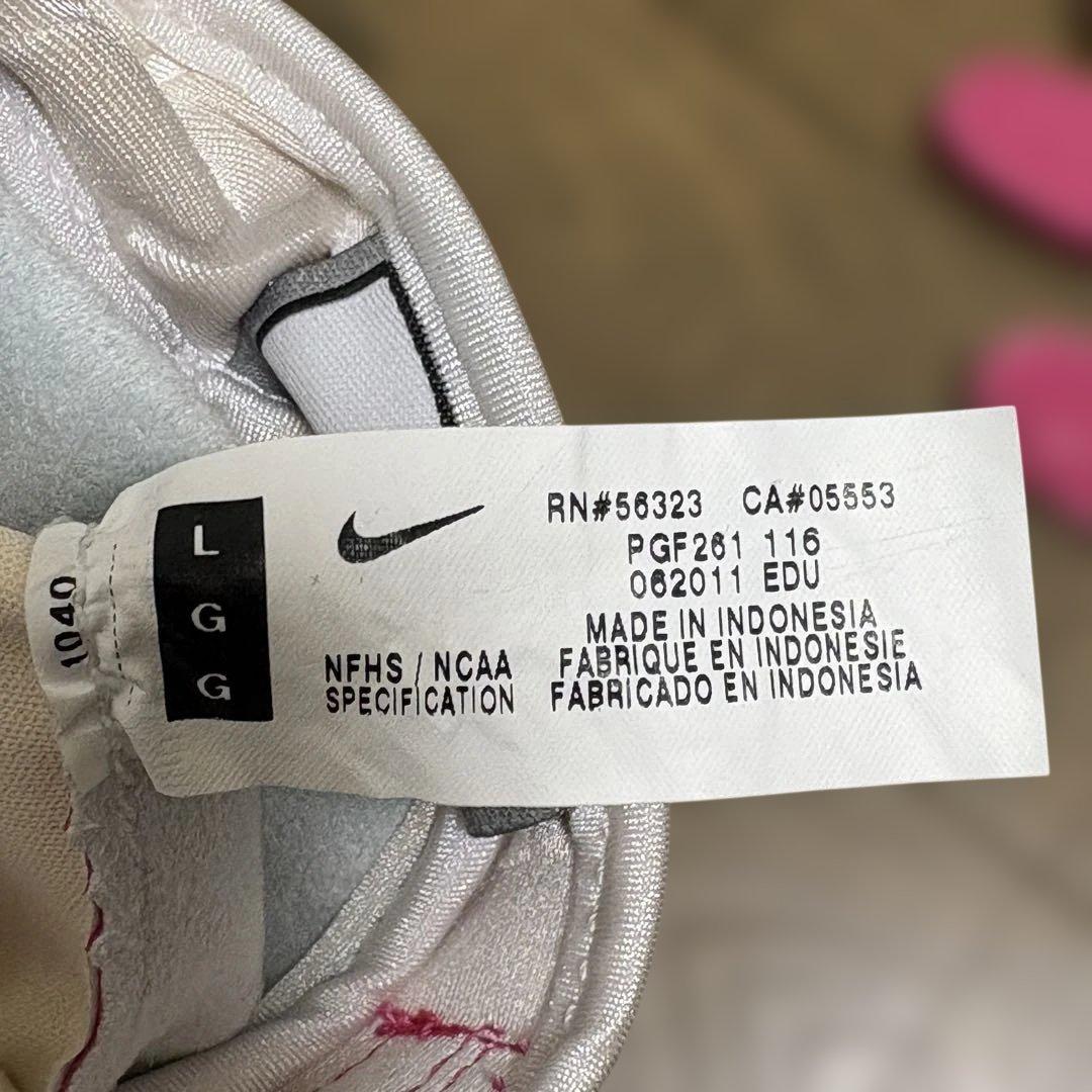 NIKE NFL Equipmentアメフトグローブピンクホワイト PGF281