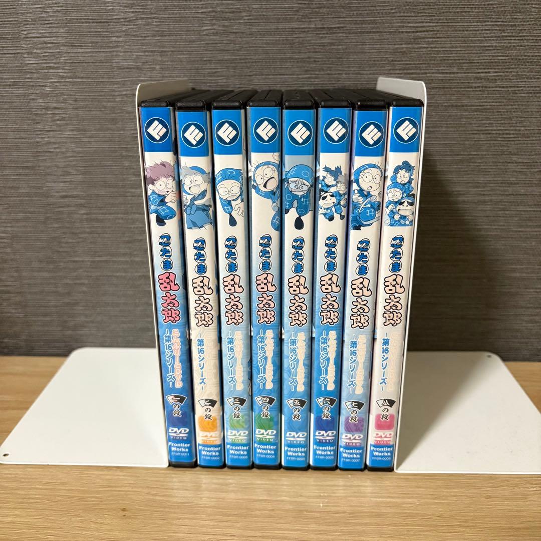 【新品ケース】忍たま乱太郎　第16シリーズ　全8巻セット　レンタル落ち