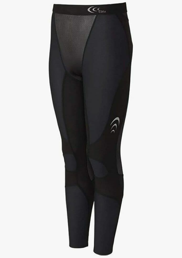 C3fit インパクトブリーズ ロングタイツ コンプレッション ランニング M