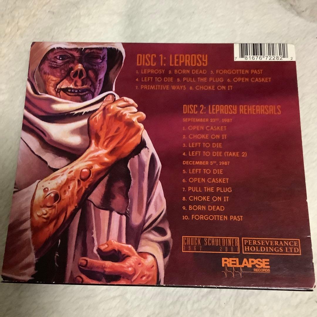 DEATH LEPROSY 2枚組 CD 国内盤CD 帯、ライナー付き