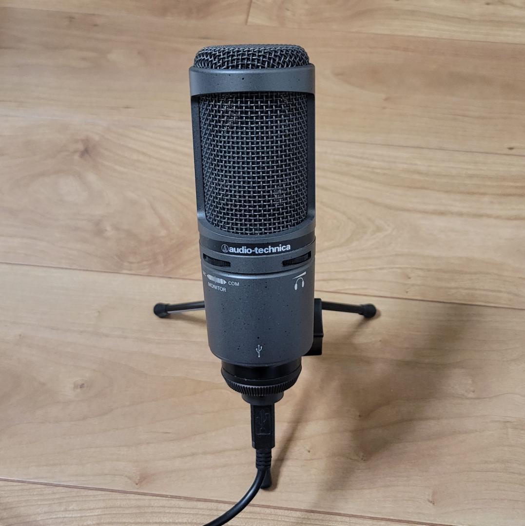 オーディオテクニカ AT2020USB+ コンデンサーマイク