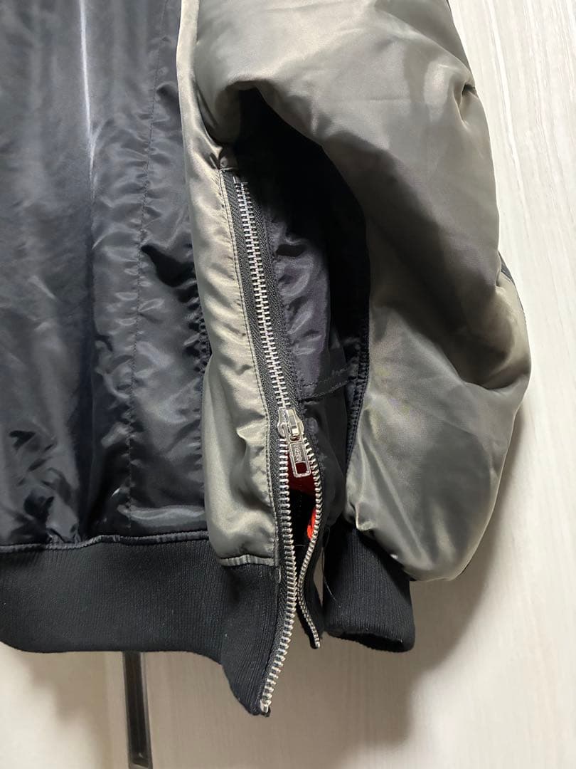 seesew オーバースペックMA-1ジャケット 美品 ブラックMサイズ