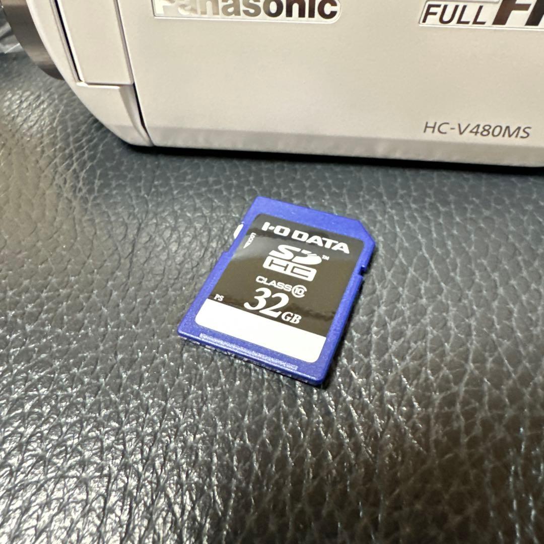 美品　Panasonic HC-V480MS ビデオカメラ