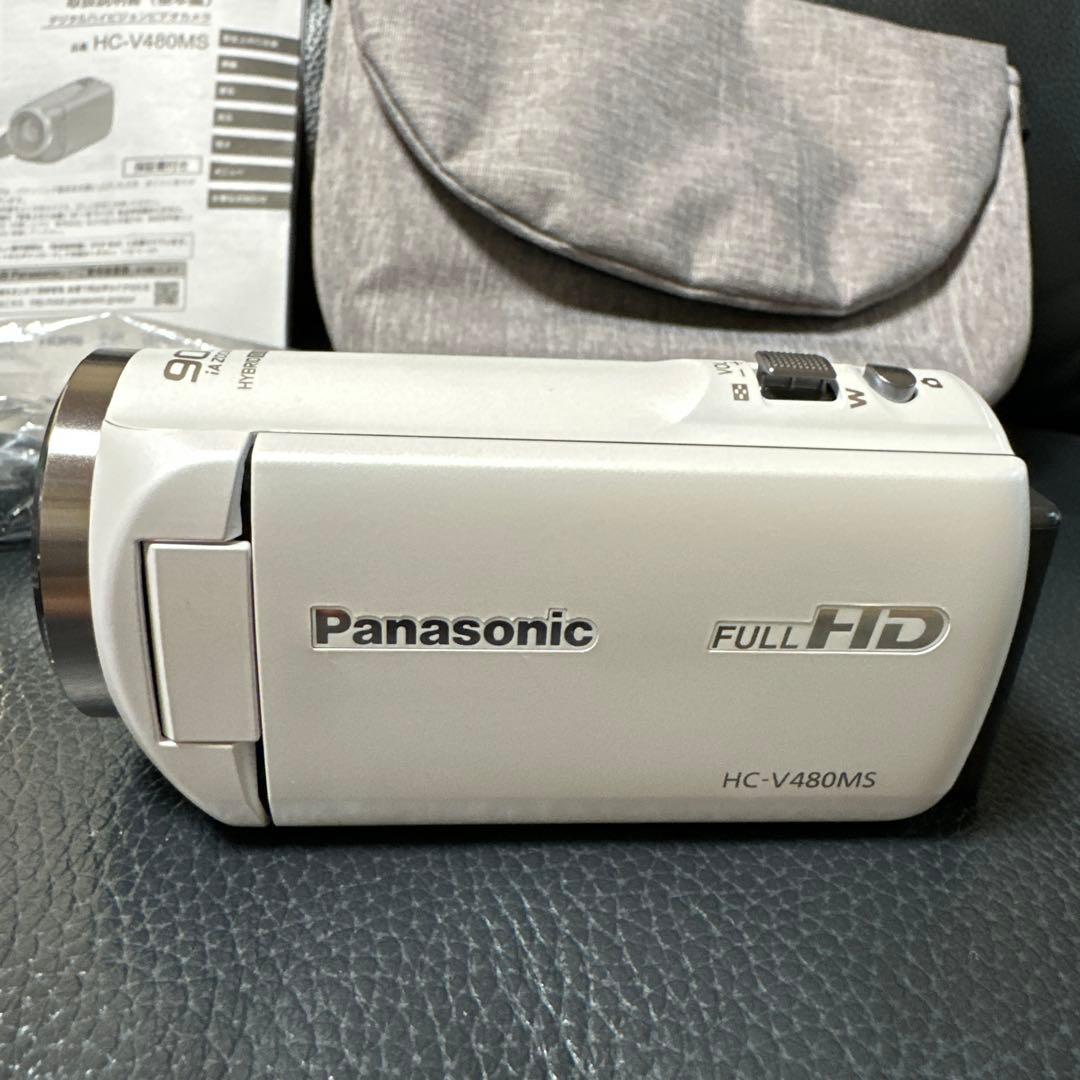 美品　Panasonic HC-V480MS ビデオカメラ