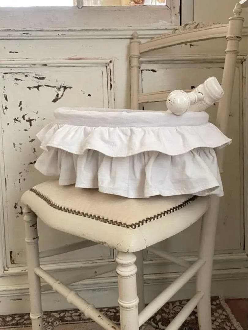 専用page〜✴︎フランスアンティーク　パニエ　バスケット　カバー付き
