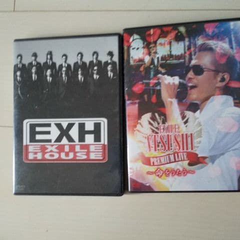 EXILE、タカヒロ、アツシのDVD、CD