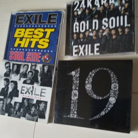 EXILE、タカヒロ、アツシのDVD、CD