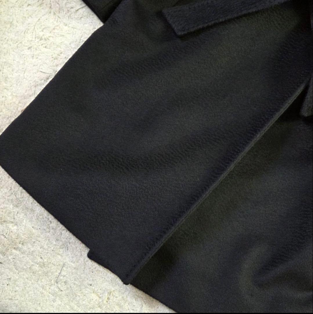 極美品 Max Mara マニュエラ キャメル100% サイズ40 L ブラック