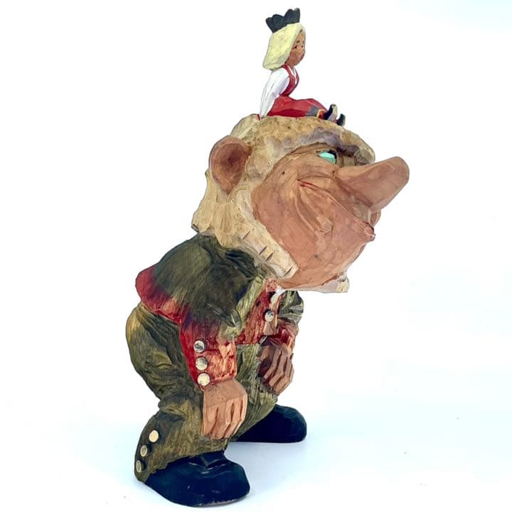 HENNING トロール木彫り人形