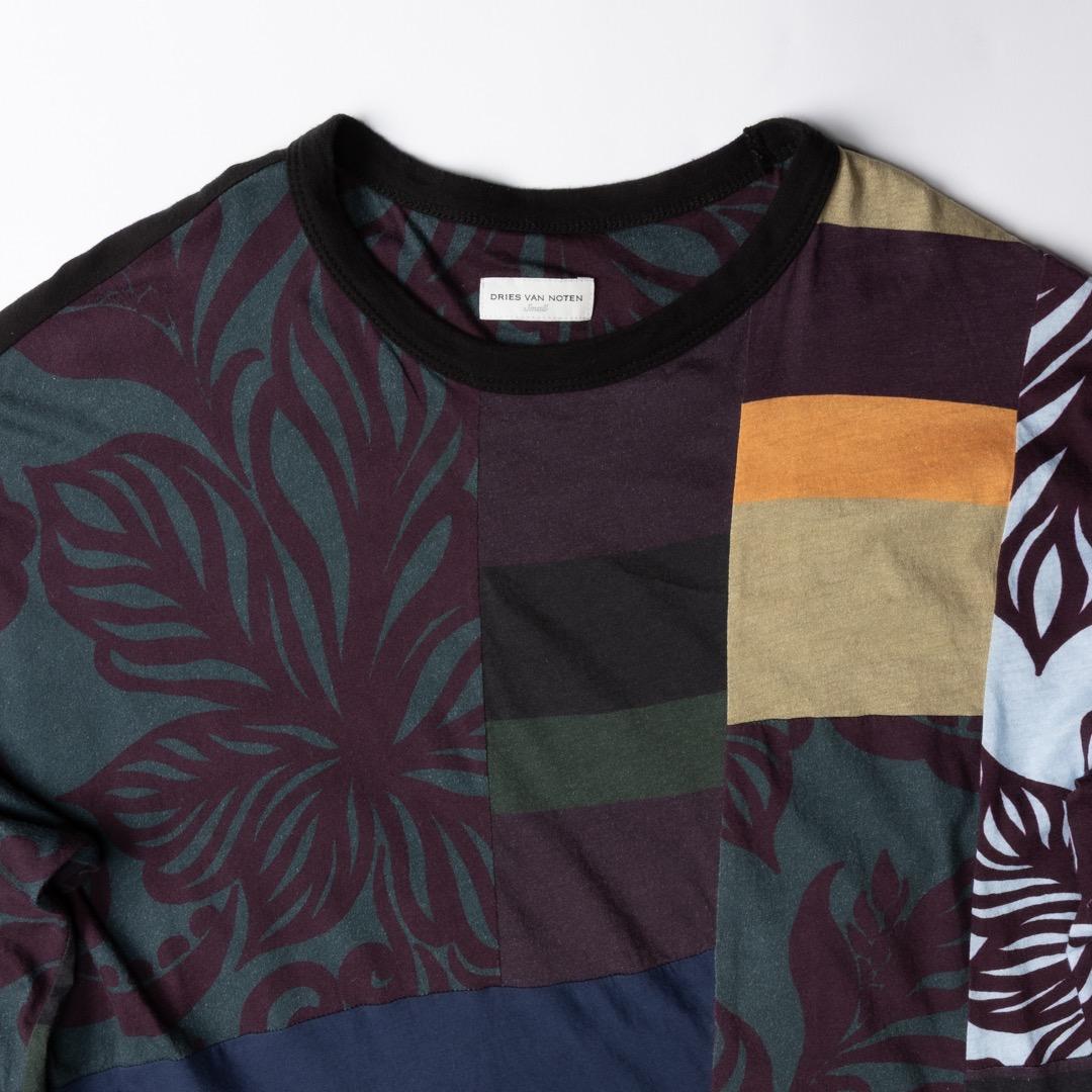 DRIES VAN NOTEN “HADY PATCH LS T-SHIRT”