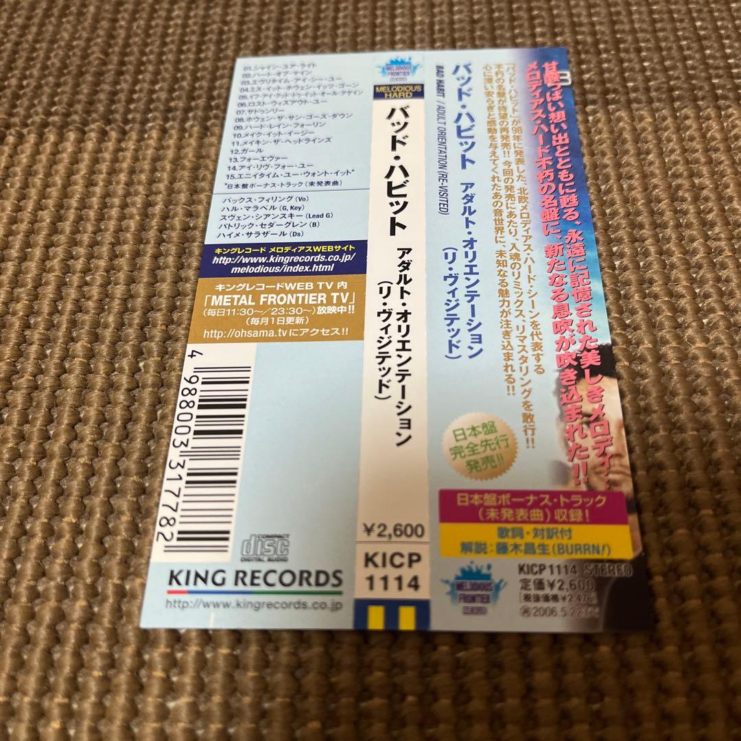 【希少盤 2枚セット】バッド・ハビット & ARENA Sweden