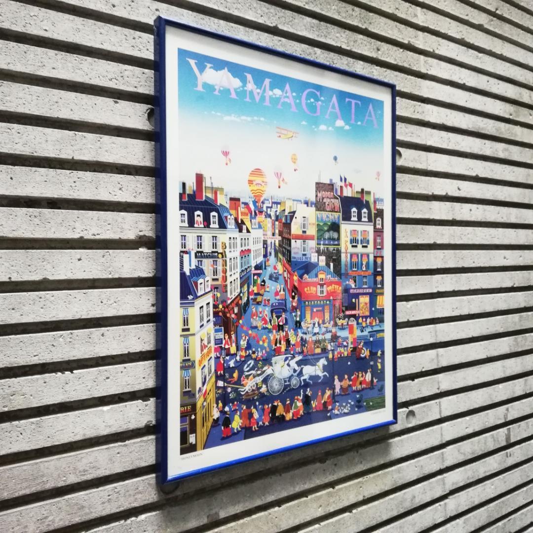 HIRO YAMAGATA ヒロヤマガタ 額絵 ハネムーン