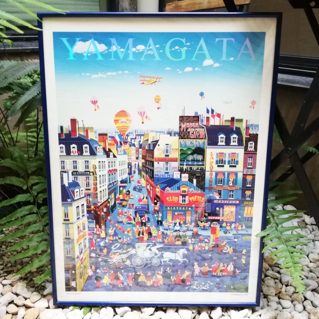 HIRO YAMAGATA ヒロヤマガタ 額絵 ハネムーン