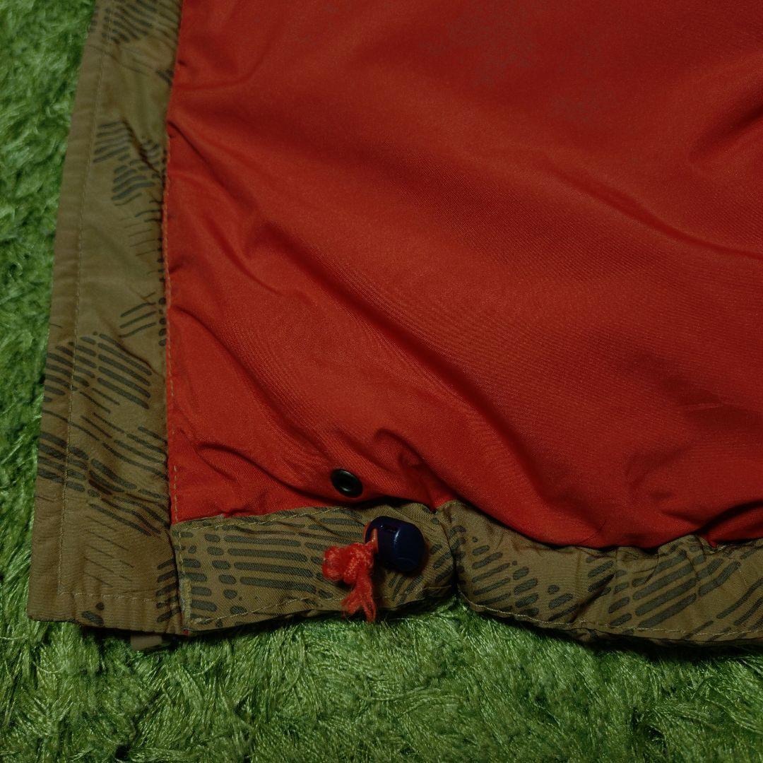 THE NORTH FACE ダウンベスト Lサイズ ブラウン/レッド